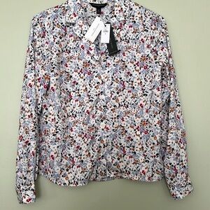 Banana Republic floral top NWT